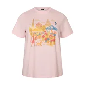 Zizzi Majica Velin encijan / kari / oliva / pastelno roza