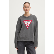 Bombažen pulover Guess Jeans
