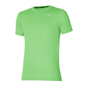 Mizuno Impulse Core Short Sleeve Shirt, Light Green - S
