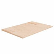 Kupaonska radna ploca 60x40x1,5 cm netretirano masivno drvo