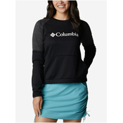 Womens Black Fleece Sweatshirt Columbia Windgates™ - Women