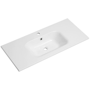 Umivaonik od bijelog lijevanog mramora 101x46 cm Set 923 - Pelipal