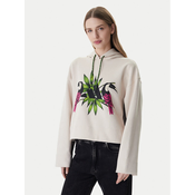 Adidas FARM HOODIE, ženski pulover, bež BY006