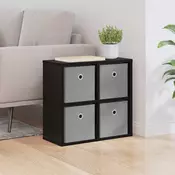 Kreveta s ladicama Crni hrast 49,5 x 22 x 47 cm