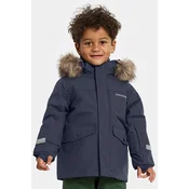 Otroška jakna Didriksons BJÄRVEN KIDS PARKA 4 mornarsko modra barva, 505991