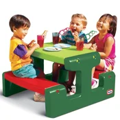 Little Tikes dječji piknik stol, zeleni