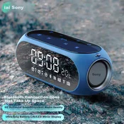 Soaiy Bluetooth zvucnik i budilnik S69, Plavi