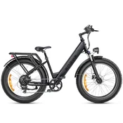 ENGWE Električno kolo ENGWE E26 ST Step-Thru, baterija 48 V 16 Ah, motor 250 W, 7-stopenjski menjalnik Shimano, največji doseg 140 km, črna, (5000255729)