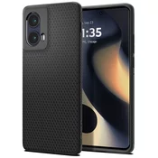 Spigen Liquid Air, matte black - Motorola Edge 2024 (ACS08685)