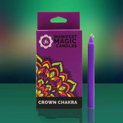 Svijece Manifest Purple - Crown Chakra x12Svijece Manifest Purple - Crown Chakra x12