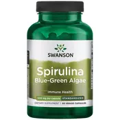 Swanson – Standardizirana spirulina, 90 kapsul