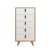 Hanah Home Frenzu Komoda, Belo-Braon