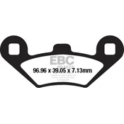 Klocki hamulcowe EBC SFAC650 skuterowe karbonowe (kpl. na 1 tarcze)