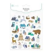 Set nalepk Winter Landscape 33 kosov