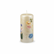 Bež sveča Unipar Flower Paradise, čas gorenja 73 h