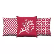 Aberto Design AC 4243 4111 4255 Set od 3 dekorativna jastuka, 43 x 43 cm, Šareni