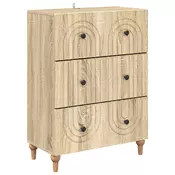 Ormar s ladicama Hrast sonoma 66 x 34,5 x 90 cm
