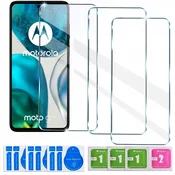 shumee 3x Kaljeno steklo za Motorola Moto G52 | G72 | G82 Komplet 3 stekel
