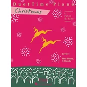 FABER:DUET TIME PIANO CHRISTMAS LEVEL 1 ONE PIANO 4 HANDS