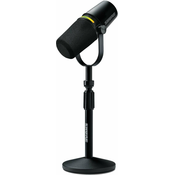 Stojalo za mikrofon Shure MV7+-K-BNDL, črn, z XLR/USB-C