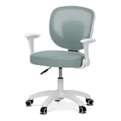 Autronic Otroški pisarniški stol Childrens chair, height adjustable, green mesh, KA-K1062 GRN