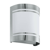 Eglo 79283 - Spoljašnje zidno svetlo CERNO 1xE27/40W/230V hrom IP44