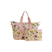 Cath Kidston Potovalna torba zelena / lila / rosé / bela