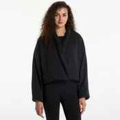 Jakna Nike 24.7 ImpossiblySoft Plush Therma-FIT Shawl Jacket Black/ Dk Smoke Grey L
