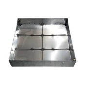 OLJNI POKROV Z DNOM 60x60cm 10cm INOX + 2 KLJUČA | Topdom