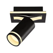 Nikcorp LED stropna točkovna svetilka 13W GU10 vrtljiva 350° topla bela 3000K za dnevno sobo ali spalnico stenska montaža