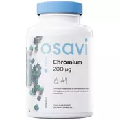 Krom, 200mcg - 250 veganskih kapsul