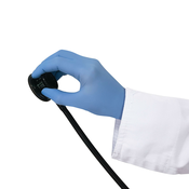 easyCARE Nitrile Gloves Powder-Free Blue 100 pack S