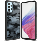Ovitek Ringke Fusion Matte za Samsung Galaxy A73 5G - camo black