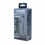 Maxell Brezžične Bluetooth slušalke SOLID črne
