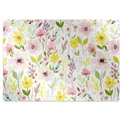 Decormat Podloga za zaščito tal Colorful flowers 140x100 cm 15 cm