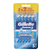 Gillette Sensor3 Cool brivnik 5 ks