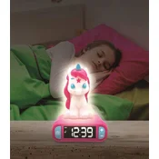 Lexibook Otroška budilka z Unicorn in nočno osvetlitvijo