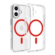 Dvided MagSafe iPhone 16 providna maska - Red