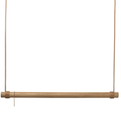 Stoječi obešalnik SWING 110 cm, naravna, les, LIND DNA