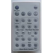 General BOSE WAVE I, II, III, IV - replacement remote controlWHITE