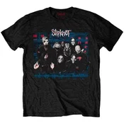 Slipknot Majica WANYK Glitch Group Unisex Black XL