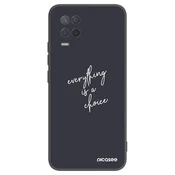 Silikonski črni ovitek za Realme 8 5G - Everything is a choice