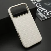 Futrola woven touch magsafe za iphone 17 pro max (6.9) bela ( F125375 )