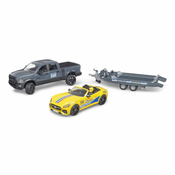 Bruder Džip RAM Power Wagon and Roadster Brother Racing Team 025045