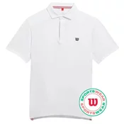 Moška majica Wilson  M League Polo Bright White XL