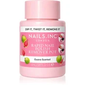 Nails Inc. Rapid Nail Polish Remover Pot Guava Scented odstranjevalec laka za nohte 50 ml
