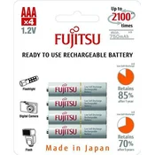 Fujitsu  baterije AAA white HR-4UTCEX (4B)