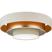 Duolla - LED plafonsko svetlo LUNETA LED/26W/230V O 60 cm 4000K krem/zlatna
