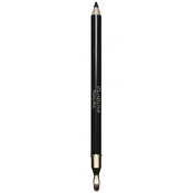 Clarins Crayon Yeux svinčnik za oči s šilčkom za zadimljeno ličenje oči No. 01 Intense Black (Long - Lasting Eye Pencil 1 05 g With Brush & Sharpener) 2 pcs