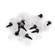 Bleščeče oči z varovalom O10 mm - (11) kremasto svetlo AB (50 set)